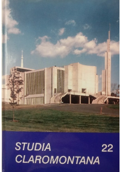 Studia claromontana 22