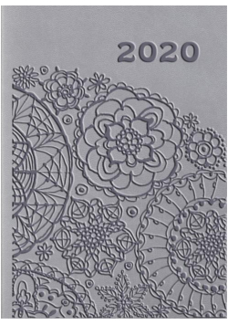 Kalendarz 2020 Tygodniowy A7 Vivella Szary 01T08