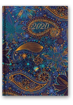Kalendarz 2020 Dzienny A5 Soft Orient 21DS-03
