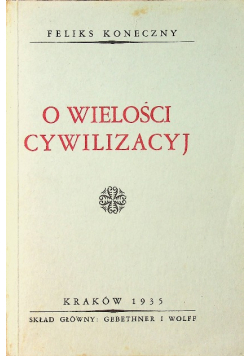 O wielości cywilizacji