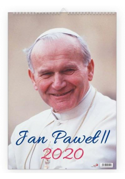 Kalendarz 2020 Ścienny - Święty Jan Paweł II
