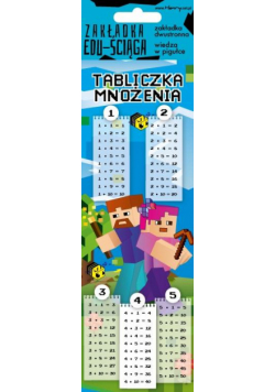 Zakładka edu-ściąga. Tabliczka mnożenia - gra 2