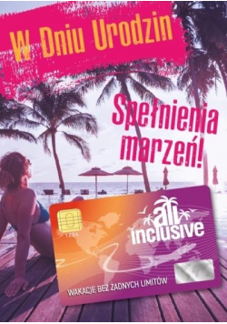 Karnet Urodziny Gift-M-133