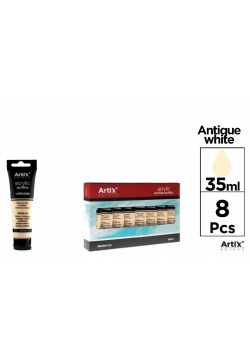 Farba akrylowa biel antyczna 35ml (8szt)