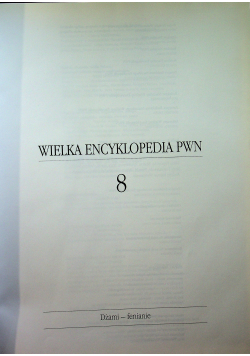Wielka encyklopedia PWN 8