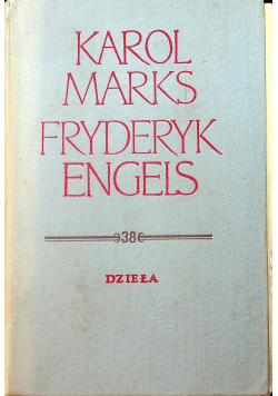 Marks Engels Dzieła Tom 38 Styczeń 1891 Grudzień 1892