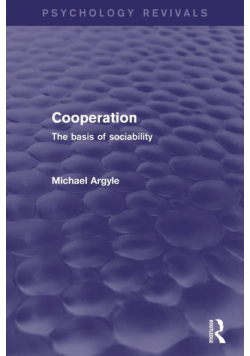Cooperation (Psychology Revivals)