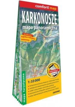 Comfort!map Karkonosze - mapa panoramiczna