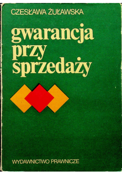 Gwarancja przy sprzedaży