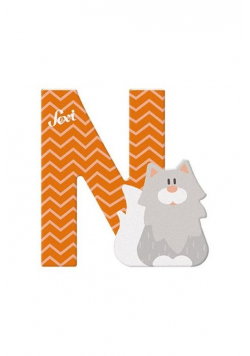 Litera N Norwegian Forest Cat Zestaw zwierzęcy 12 sztuk