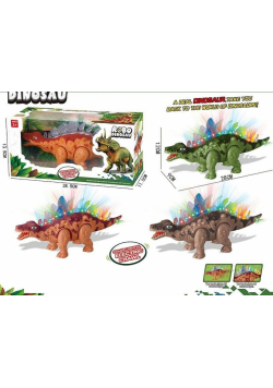 Dinozaur na baterie ruchomy światło dźwięk MIX