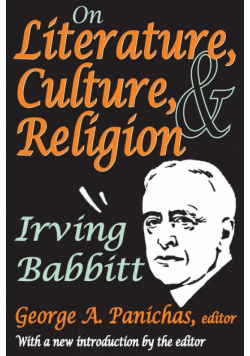 On Literature, Culture, and Religion