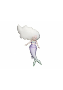 Balon foliowy Syrena 72x52cm