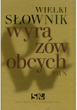 Wielki słownik wyrazów obcych PWN z płytą CD