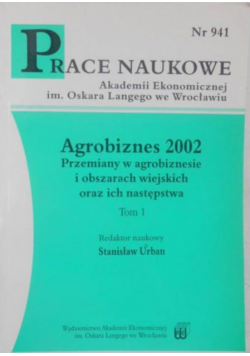 Prace Naukowe Akademii Ekonomicznej im. Oskara Langego we Wrocławiu, Tom I