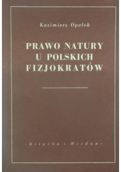Prawo natury u polskich fizjokratów