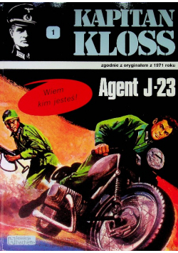 Kapitan Kloss Agent J - 23 Nr 1