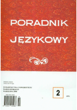 Poradnik językowy 2/2008