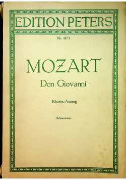 Mozart Don Giovanni