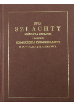Spis Szlachty Królestwa Polskiego