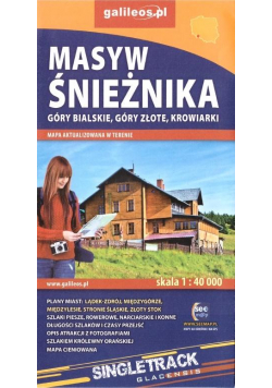 Mapa turystyczna - Masyw Śnieżnika 1:40 000