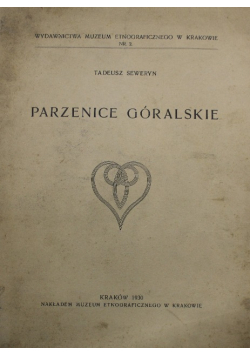 Parzenice góralskie 1930 r.