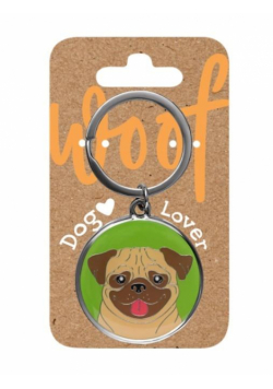 Brelok dla psiarzy - mops