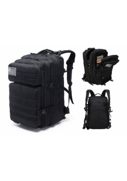 Plecak militarny wojskowy taktyczny czarny 40-60L