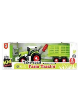 Traktor z przyczepą do skręcania 1