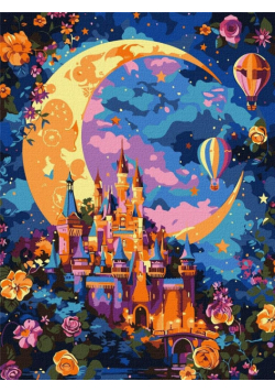 Malowanie po numerach - Księżycowa fantazja 30x40