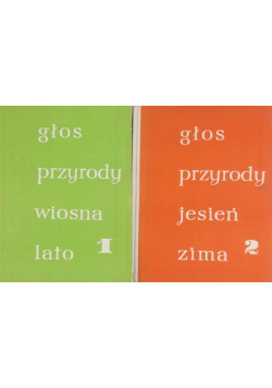 Głos przyrody wiosna lato 2 tomy