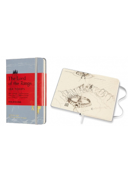Notes linia Władca Pierścieni szary MOLESKINE