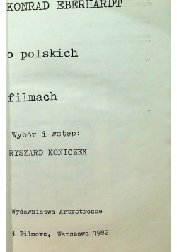 O polskich filmach
