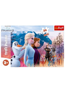 Puzzle 24 Maxi Frozen 2 Magiczna wyprawa