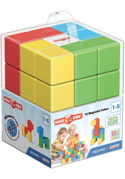 Geomag Magicube Full Color Recycled Crystal 16 el.