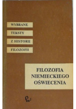 Filozofia niemieckiego oświecenia