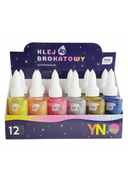 Klej brokatowy 3D YNJ 40g (12szt)