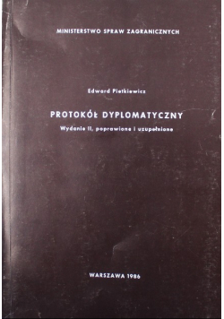 Protokół dypolomatyczny