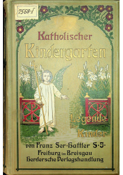 Katholischer Kindergarten oder Legende fur Kinder 1902 r