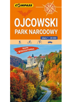 Ojcowski Park Narodowy mapa wodoodporna 1:20 000