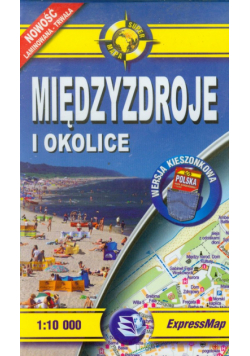 Międzyzdroje i okolice plan miasta 1:10 000