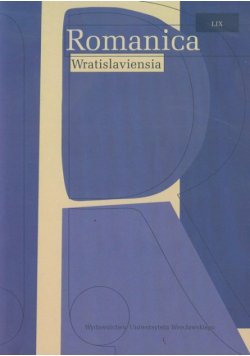 Romanica Wratislaviensia, tom 59: Figure(s) du traducteur