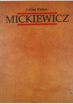 Mickiewicz Tom 1