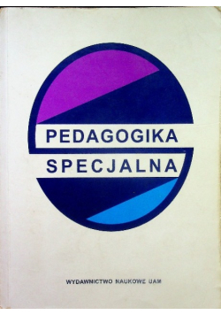 Pedagogika specjalna