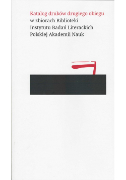 Katalog druków drugiegi obiegu