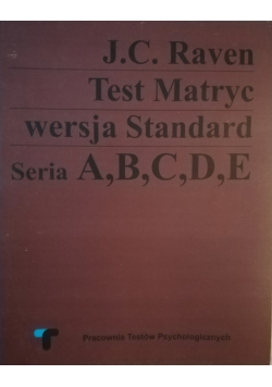 Test matryc wersja standard Seria A B C D E