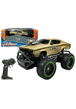 Auto zdalnie sterowane R/C 1:20 złoty