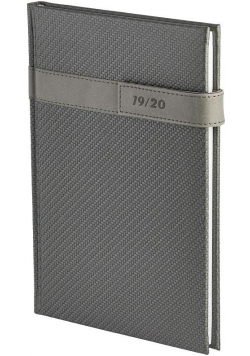 Kalendarz Nauczyciela A5 2019/2020 Carbon szary
