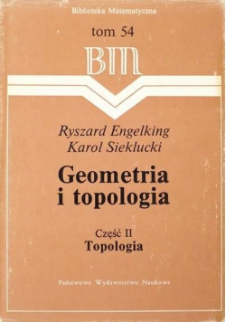 Geometria i topologia Część II Topologia