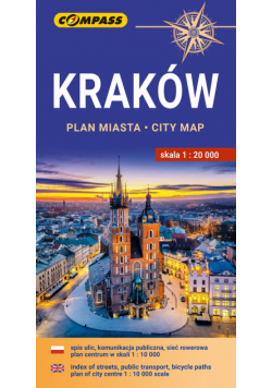 Kraków - Plan Miasta 1:20 000
